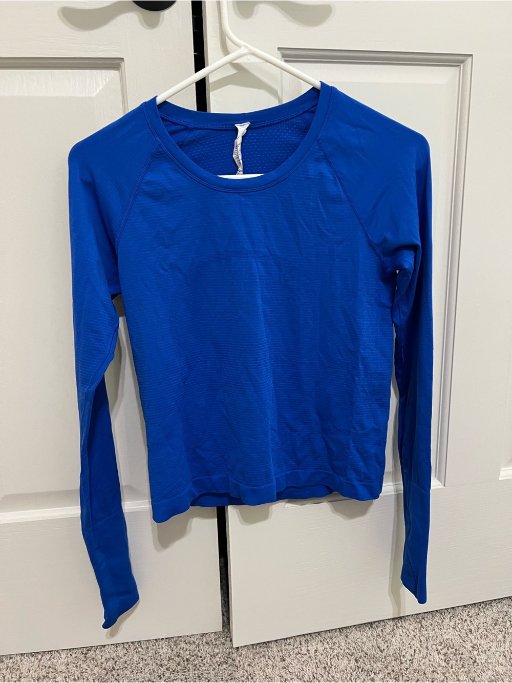 Lululemon swifty tech long sleeve blue